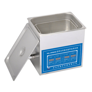 昆山舒美10L高功率超声波清洗机KQ-400KDE