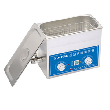 昆山舒美4L台式旋钮式超声波清洗机KQ-100E