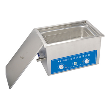 昆山舒美27L台式旋钮式超声波清洗机KQ-500V
