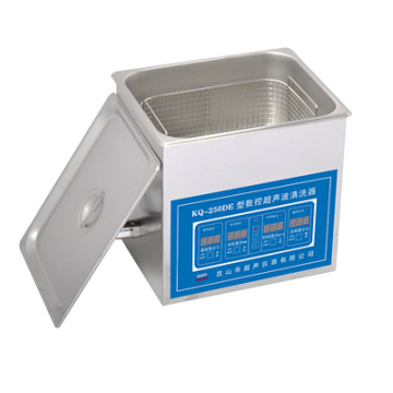 昆山舒美10L台式数控超声波清洗机KQ-250DE