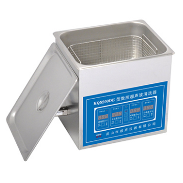 昆山舒美10L台式数控超声波清洗机KQ5200DE