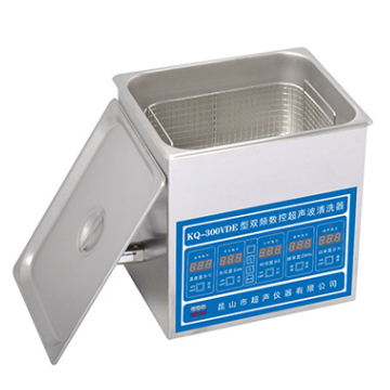 昆山舒美10L超声波清洗机KQ-300VDE（双频）