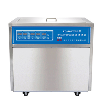 昆山舒美72L落地式数控超声波清洗器KQ-1000VDE(双频)